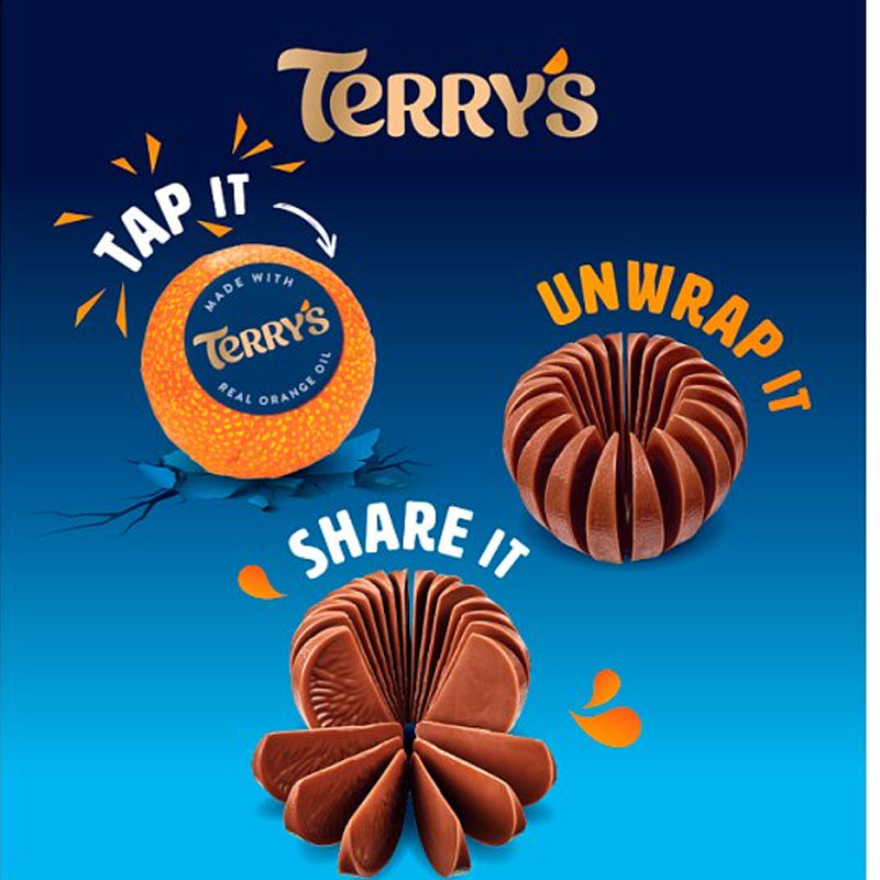 Terry’s Chocolate Orange Toffee Ball 145g – (6 & 12 Boxes)