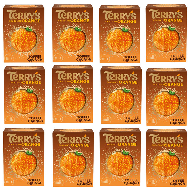 Terry’s Chocolate Orange Toffee Ball 145g – (6 & 12 Boxes)