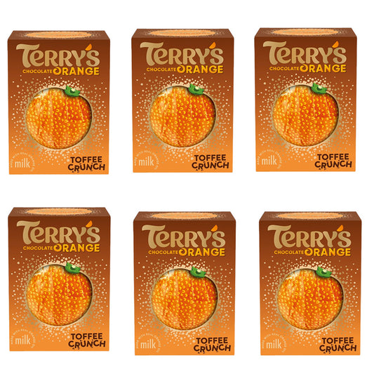 Terry’s Chocolate Orange Toffee Ball 145g – (6 & 12 Boxes)