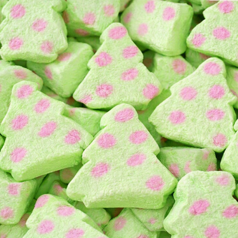 Kingsway Christmas Tree Mallows Vanilla Marshmallows 1kg - 5kg