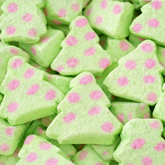 Kingsway Christmas Tree Mallows Vanilla Marshmallows 1kg - 5kg