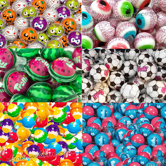Trolli Mixed Gummy Sweets (30 - 90 Counts) Halloween Sour Fruity Candy