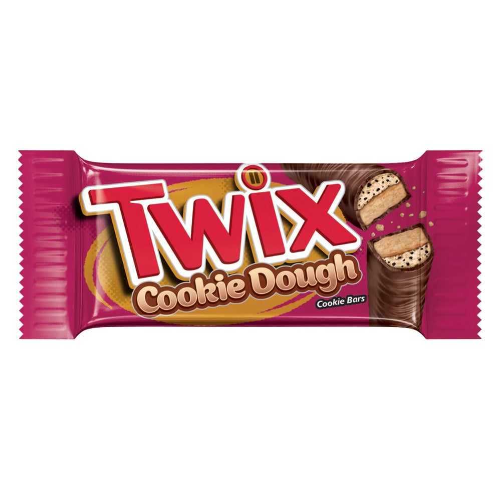 Twix Cookie Dough Cookie Bars 20 x 38.6g Full Box