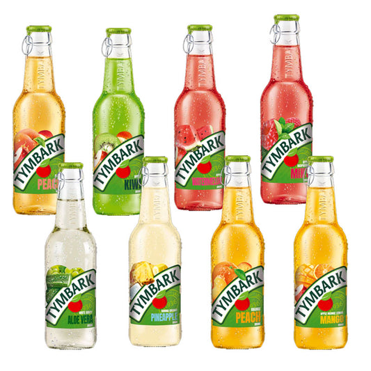Tymbark Juice Drink 250ml Assorted Flavours Bulk Drinks (Box of 24 Glass Bottles)