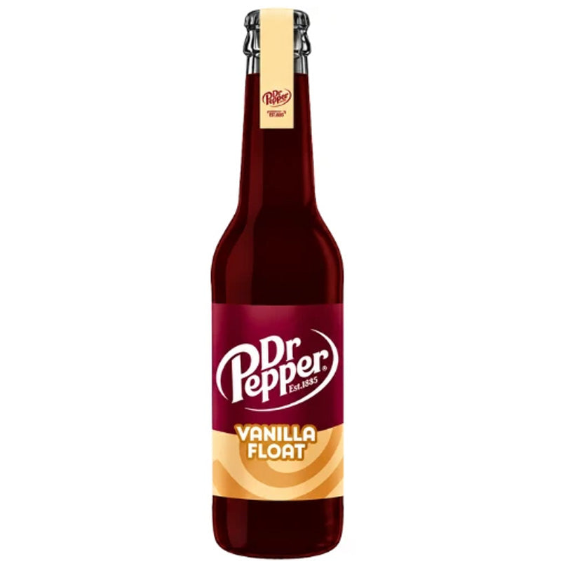 Dr Pepper Vanilla Float 12 x 275ml Glass Bottles