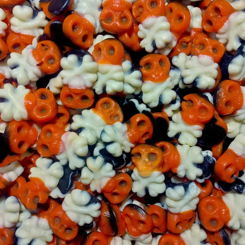 Vidal Pirate Skulls Gummy  Fruit Flavour Sweets 1kg - 3kg | Gluten free