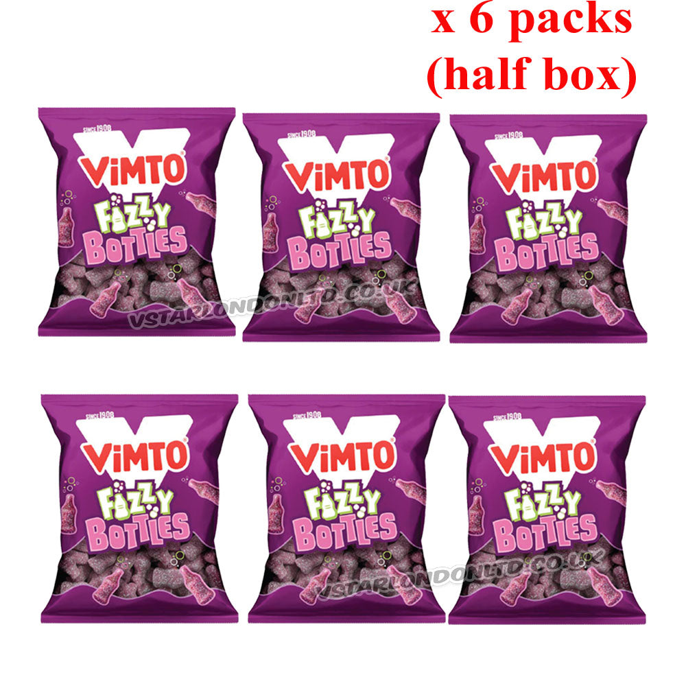 Vimto Fizzy Bottles Gummy Sweets Bag 100g