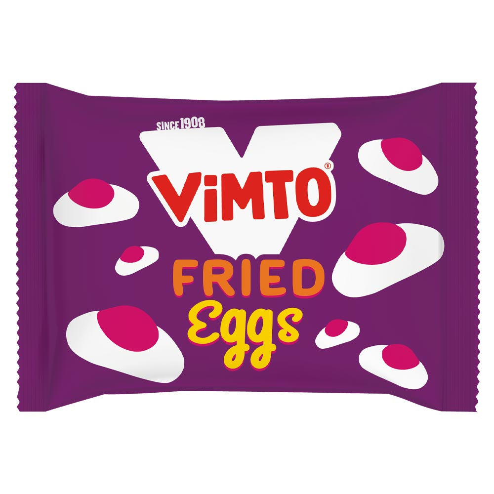 Vimto Fried Eggs Treat Bags 45g(Pack of 24)