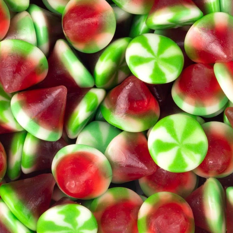 Vidal Watermelon Cone Twists Jelly Sweets 150 Count – Watermelon Flavour