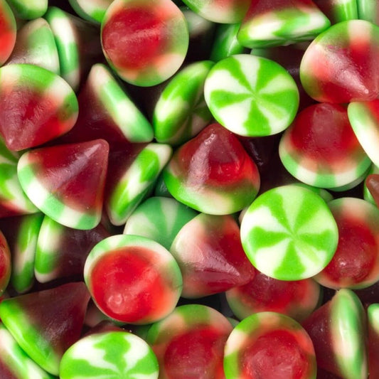 Vidal Watermelon Cone Twists Jelly Sweets 150 Count – Watermelon Flavour