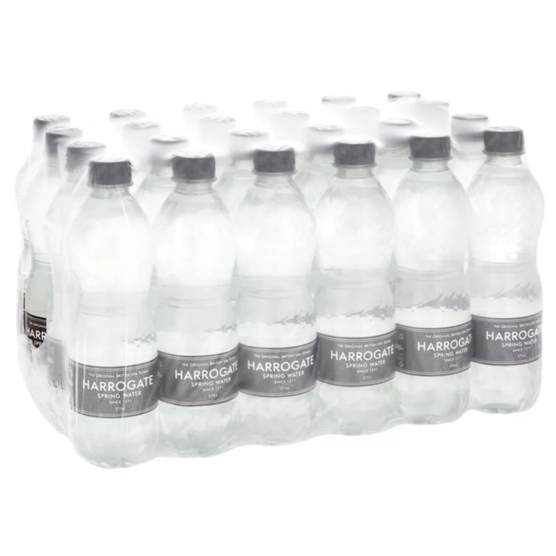 Harrogate Spring Water Still 500ml x 24 Bottles Natural Mineral Water