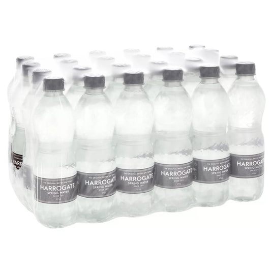 Harrogate Spring Water Still 500ml x 24 Bottles Natural Mineral Water
